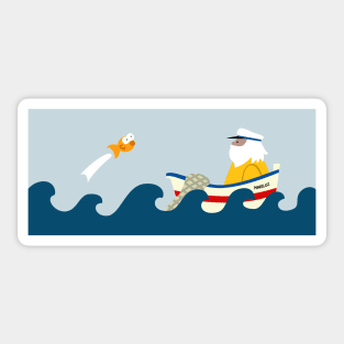 Fisherman Sticker